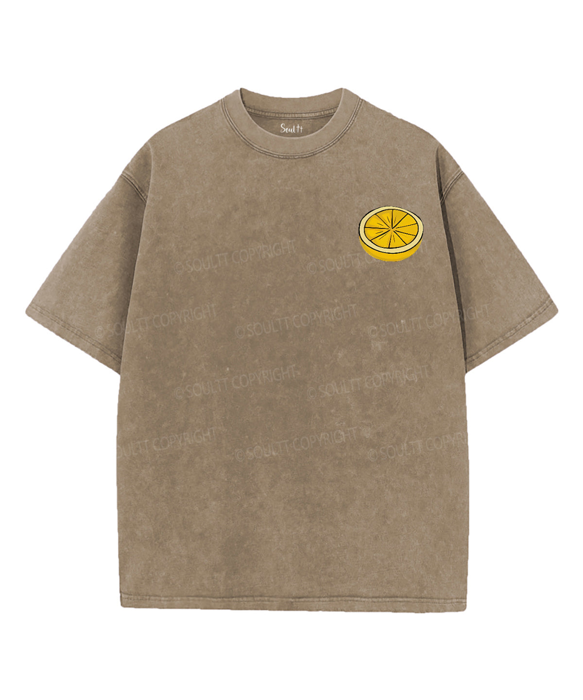 Life Gave Me Some Lemons Double Sided Unisex Washed Christian T-shirt