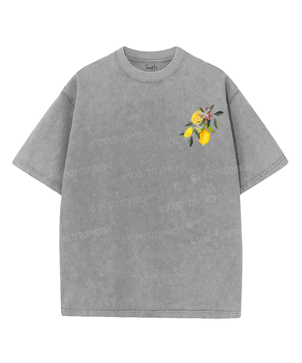 Fruit Of The Spirit Double Sided Unisex Washed Christian T-shirt