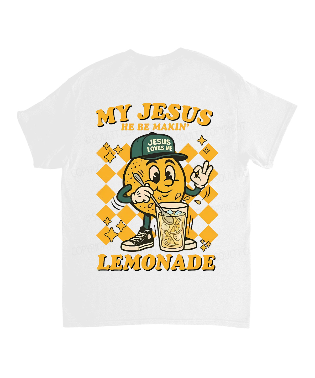Life Gave Me Some Lemons Double Sided Unisex Cotton Christian T-Shirt