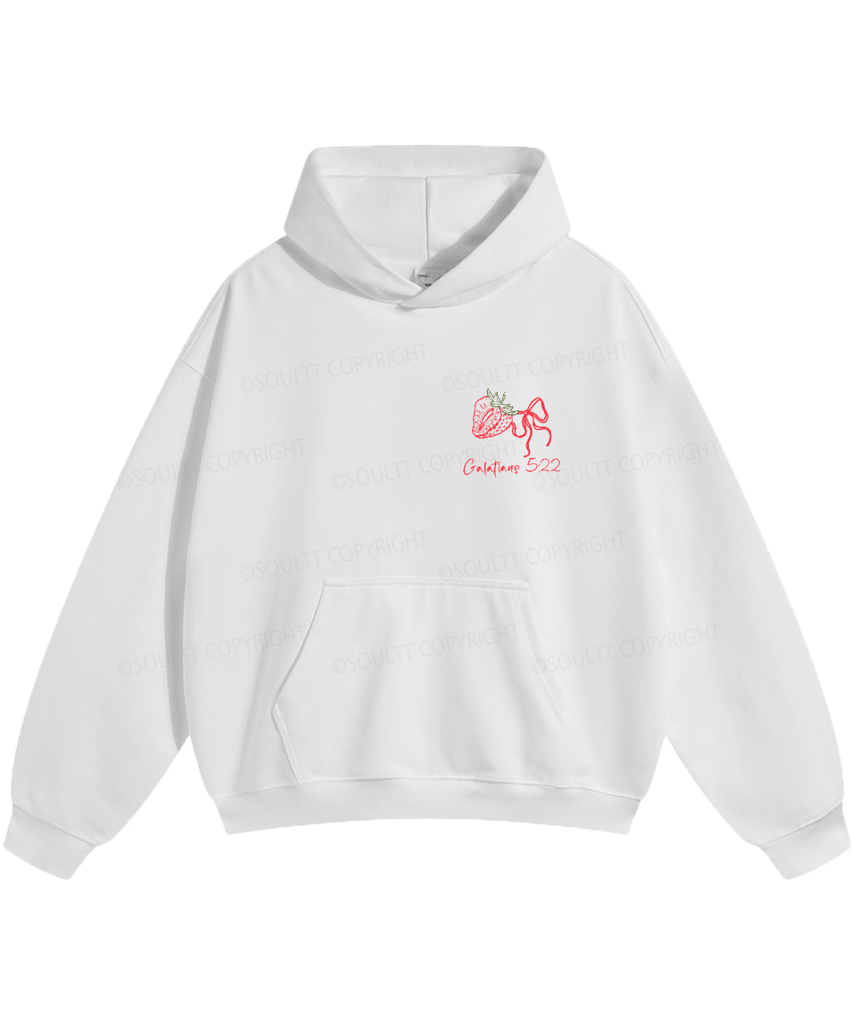 Fruit Of The Spirit Double Sided Christian Hoodie