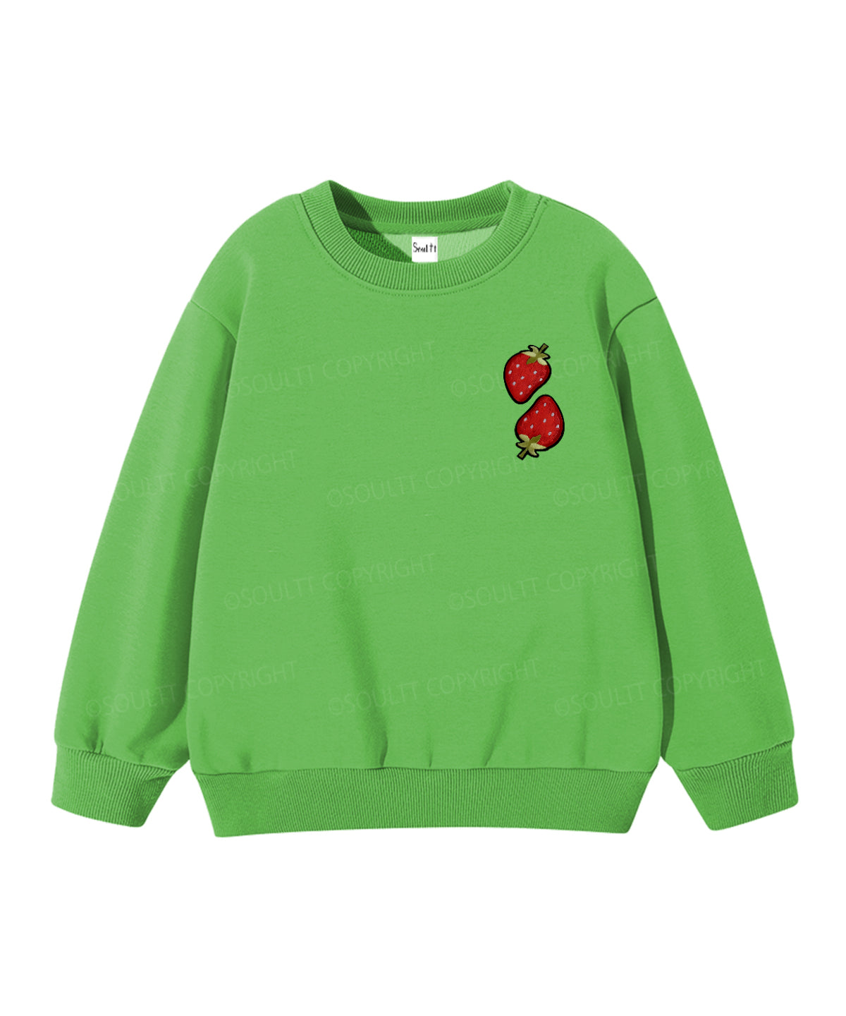 Kids Fruit Of The Spirit Double Sided Christian Sweatshirt