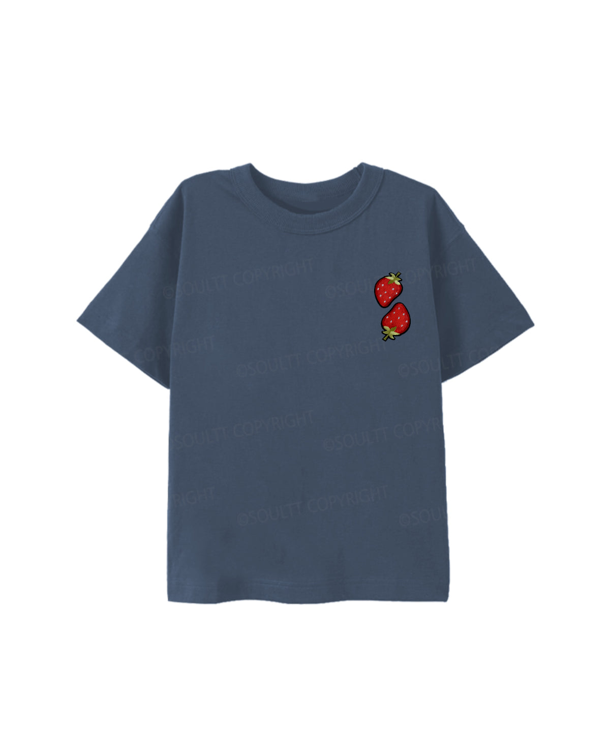 Kids Fruit Of The Spirit Double Sided Cotton Christian T-shirt