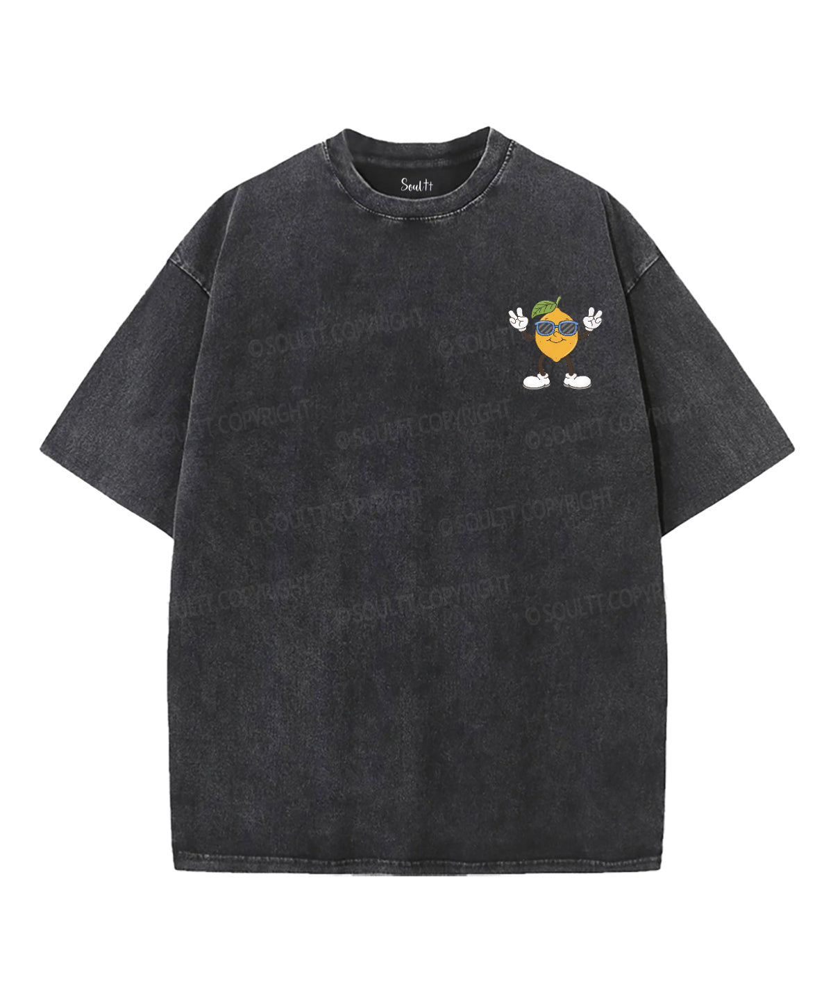 God's Turning Lemons Double Sided Unisex Washed Christian T-shirt