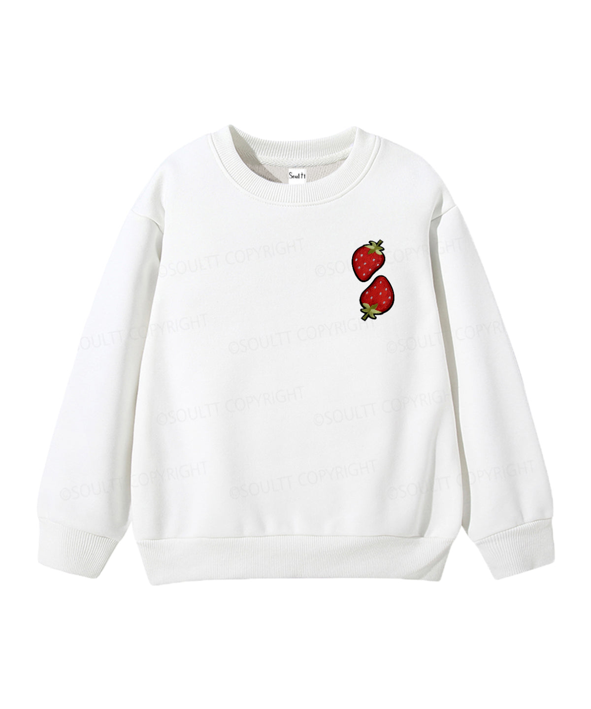 Kids Fruit Of The Spirit Double Sided Christian Sweatshirt