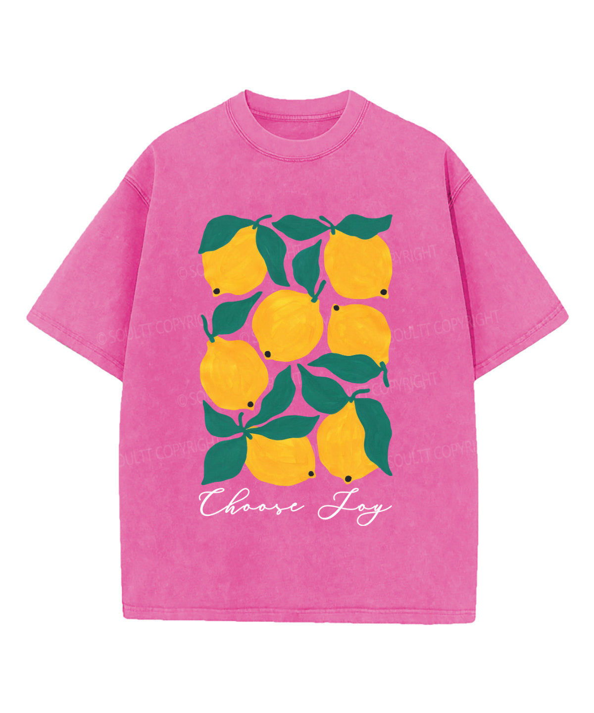 Choose Joy Washed Christian T-shirt