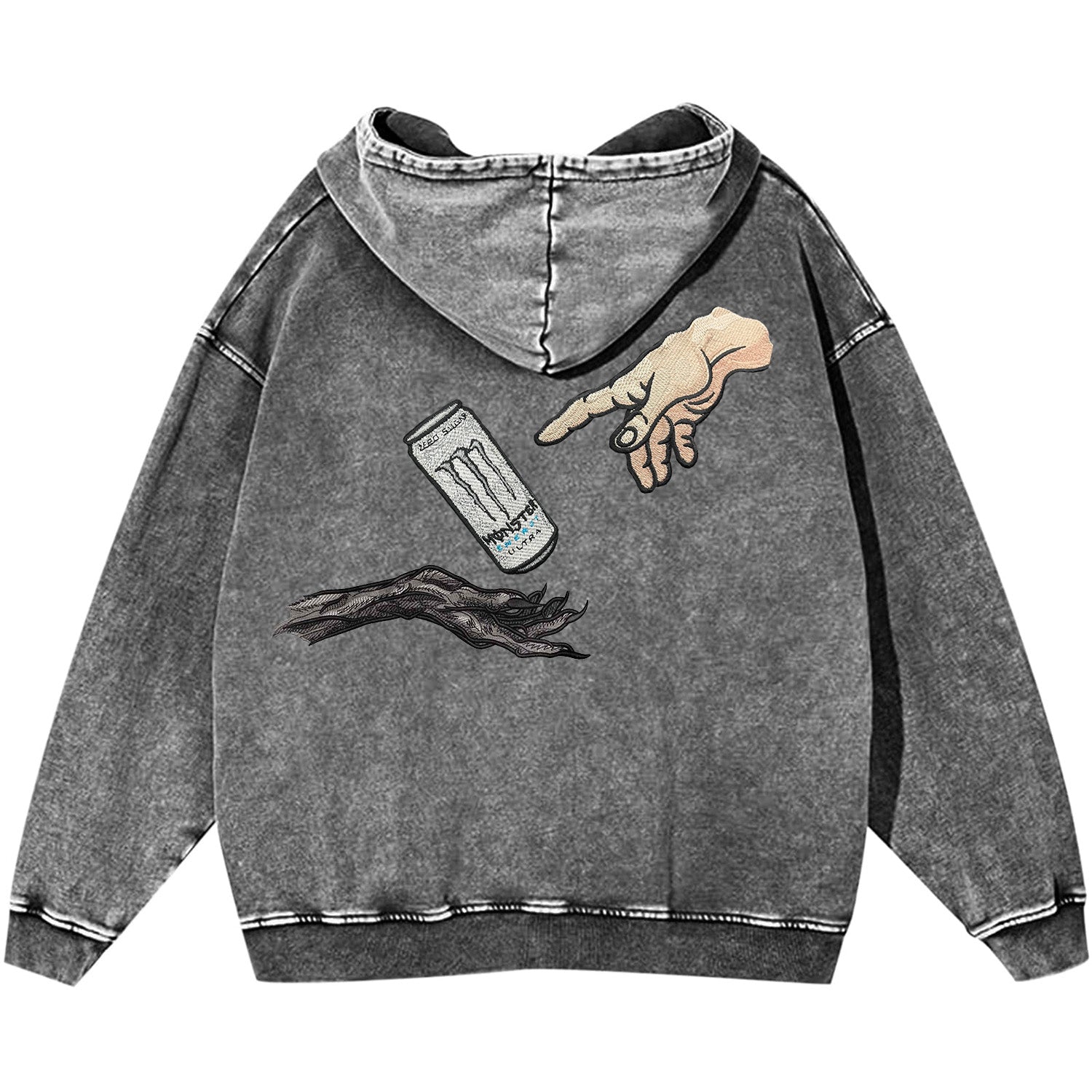Holy Pump  Washed Hoodie