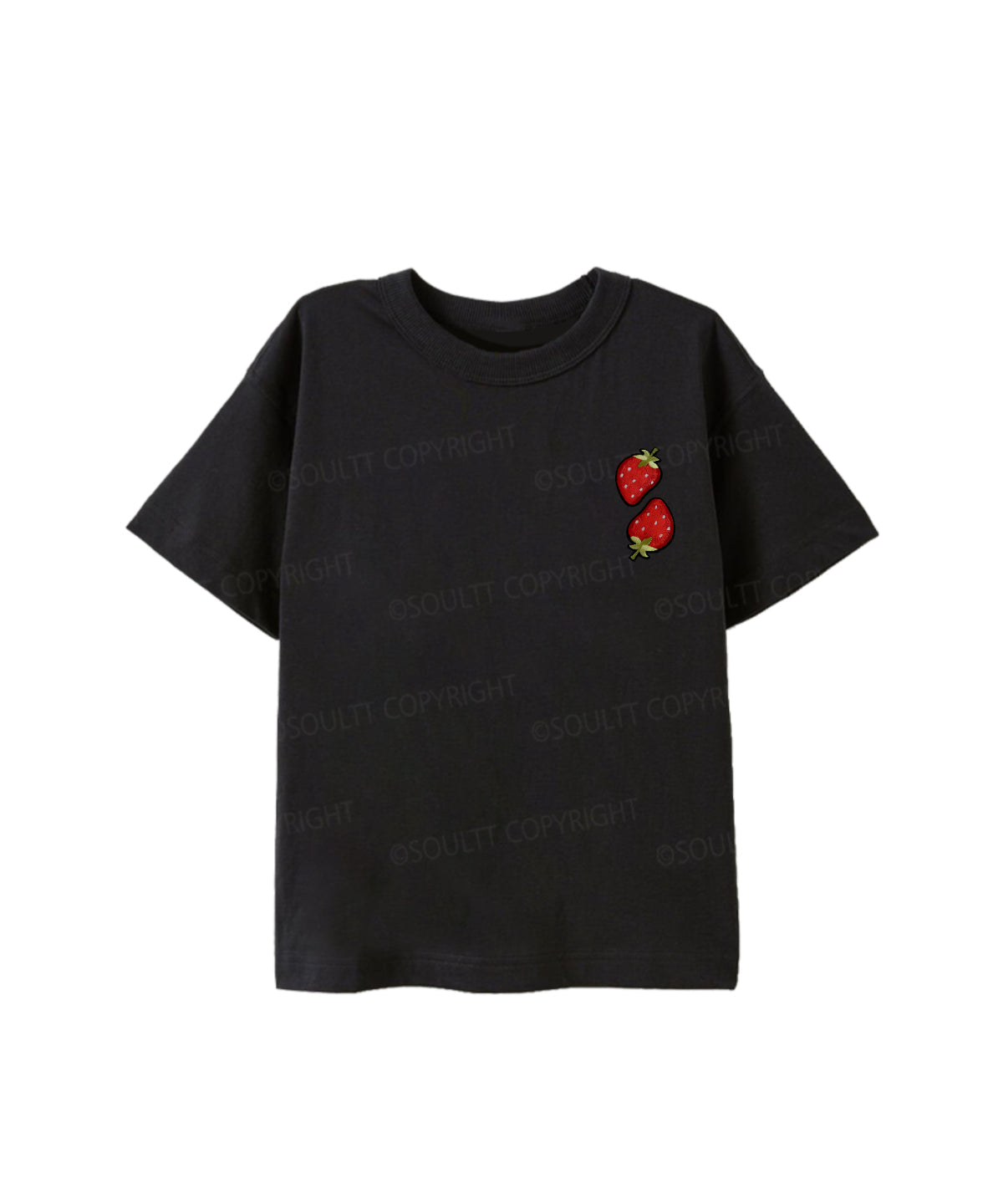 Kids Fruit Of The Spirit Double Sided Cotton Christian T-shirt