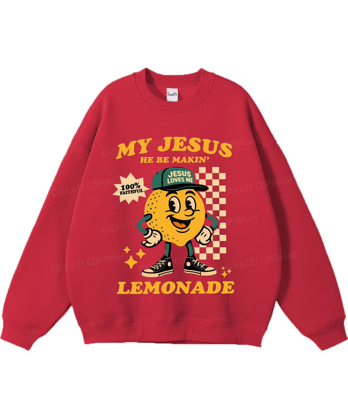 Life Gave Me Some Lemons Double Sided Christian Sweatshirt