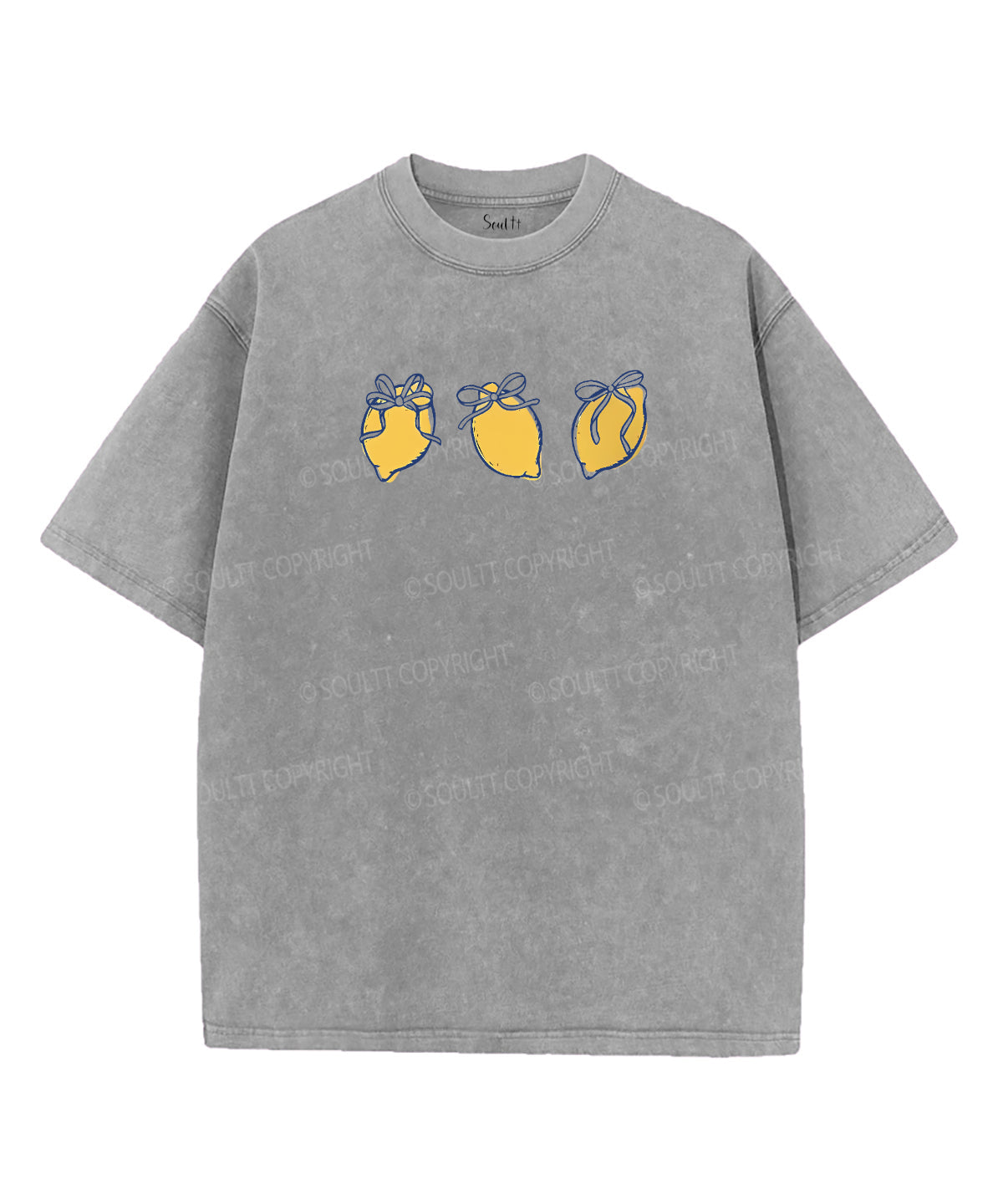 Life Give Me Some Lemons Double Sided Unisex Washed Christian T-shirt