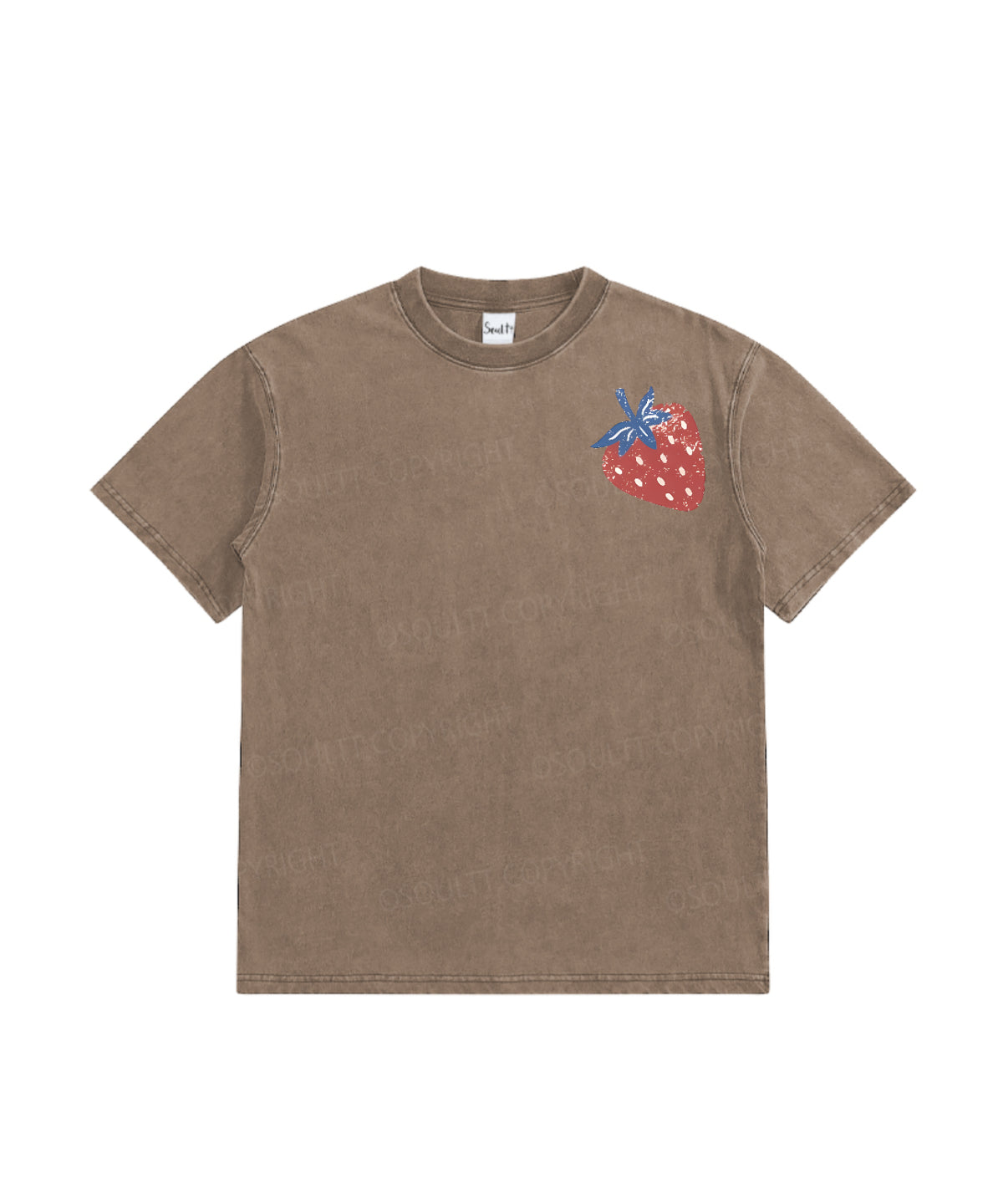 Kids Fruit Of The Spirit Double Sided Washed Christian T-shirt