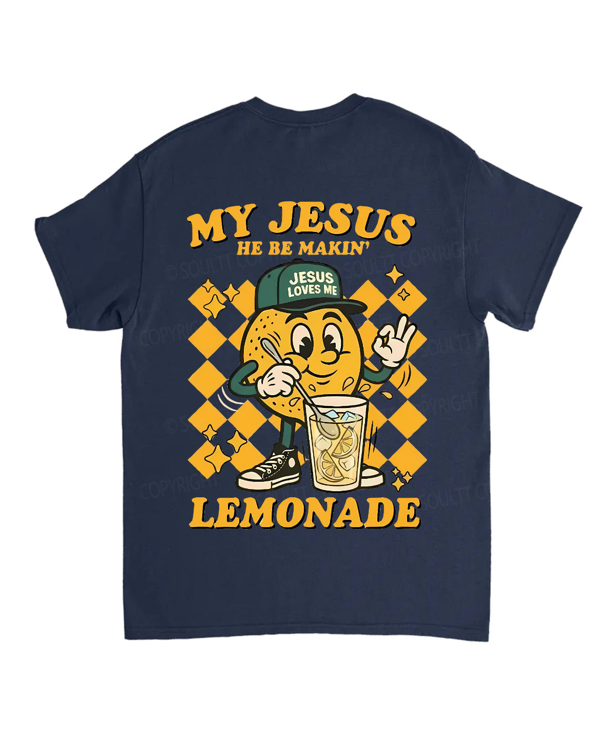 Life Gave Me Some Lemons Double Sided Unisex Cotton Christian T-Shirt