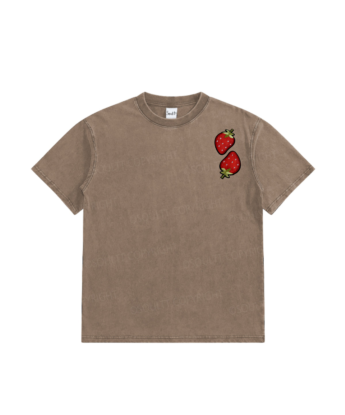 Kids Fruit Of The Spirit Double Sided Washed Christian T-shirt