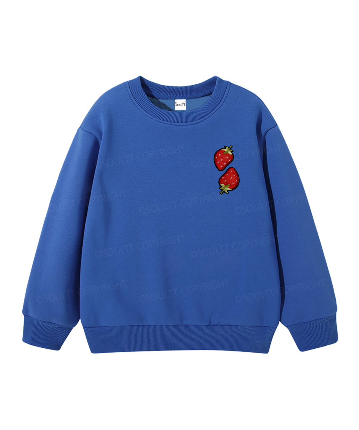 Kids Fruit Of The Spirit Double Sided Christian Sweatshirt