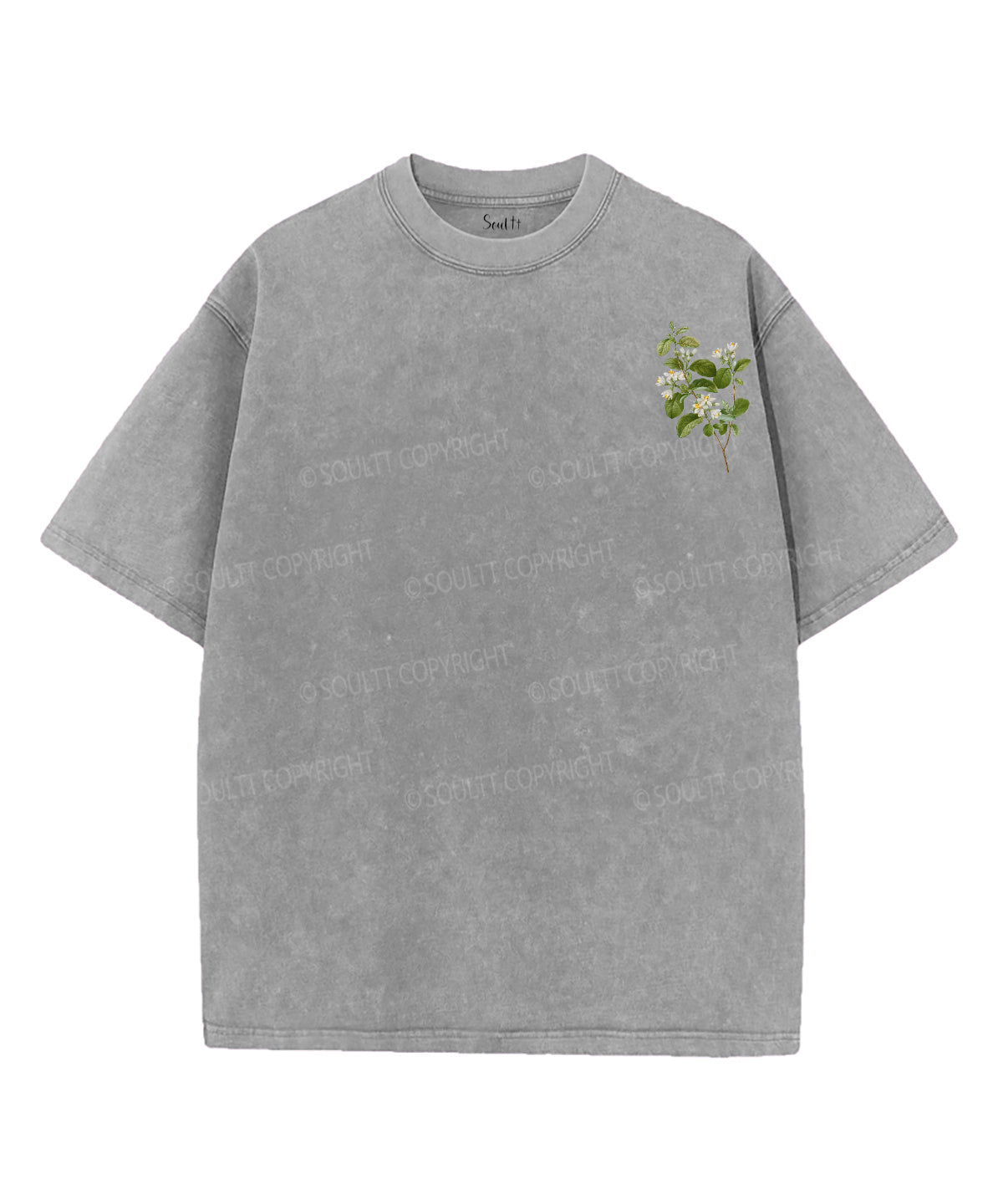 Fruit Of The Spirit Double Sided Unisex Washed Christian T-shirt