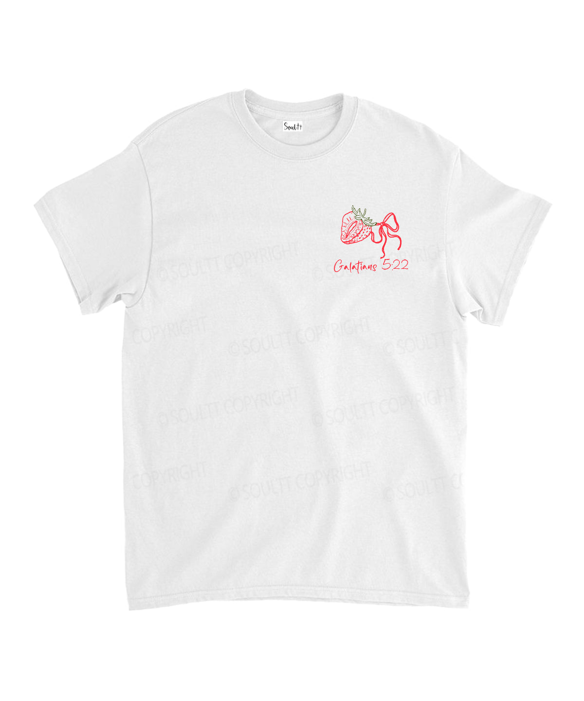 Fruit Of The Spirit Double Sided Unisex Cotton Christian T-Shirt