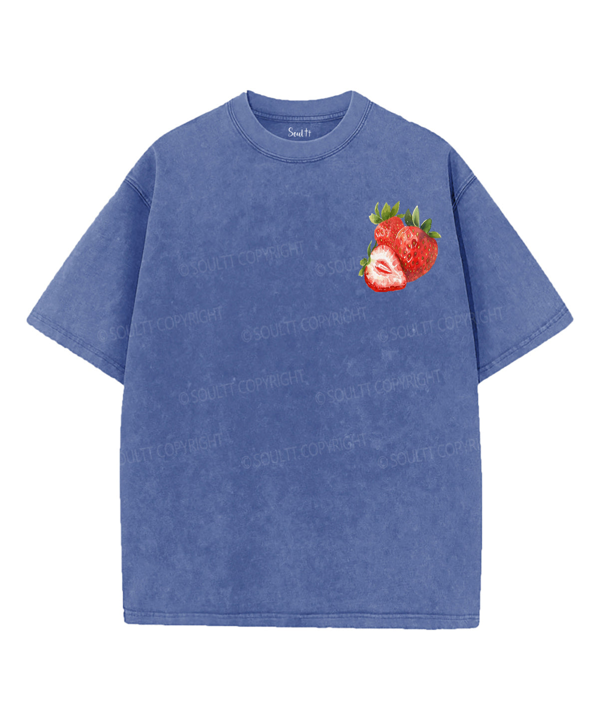Fruit Of The Spirit Double Sided Unisex Washed Christian T-shirt