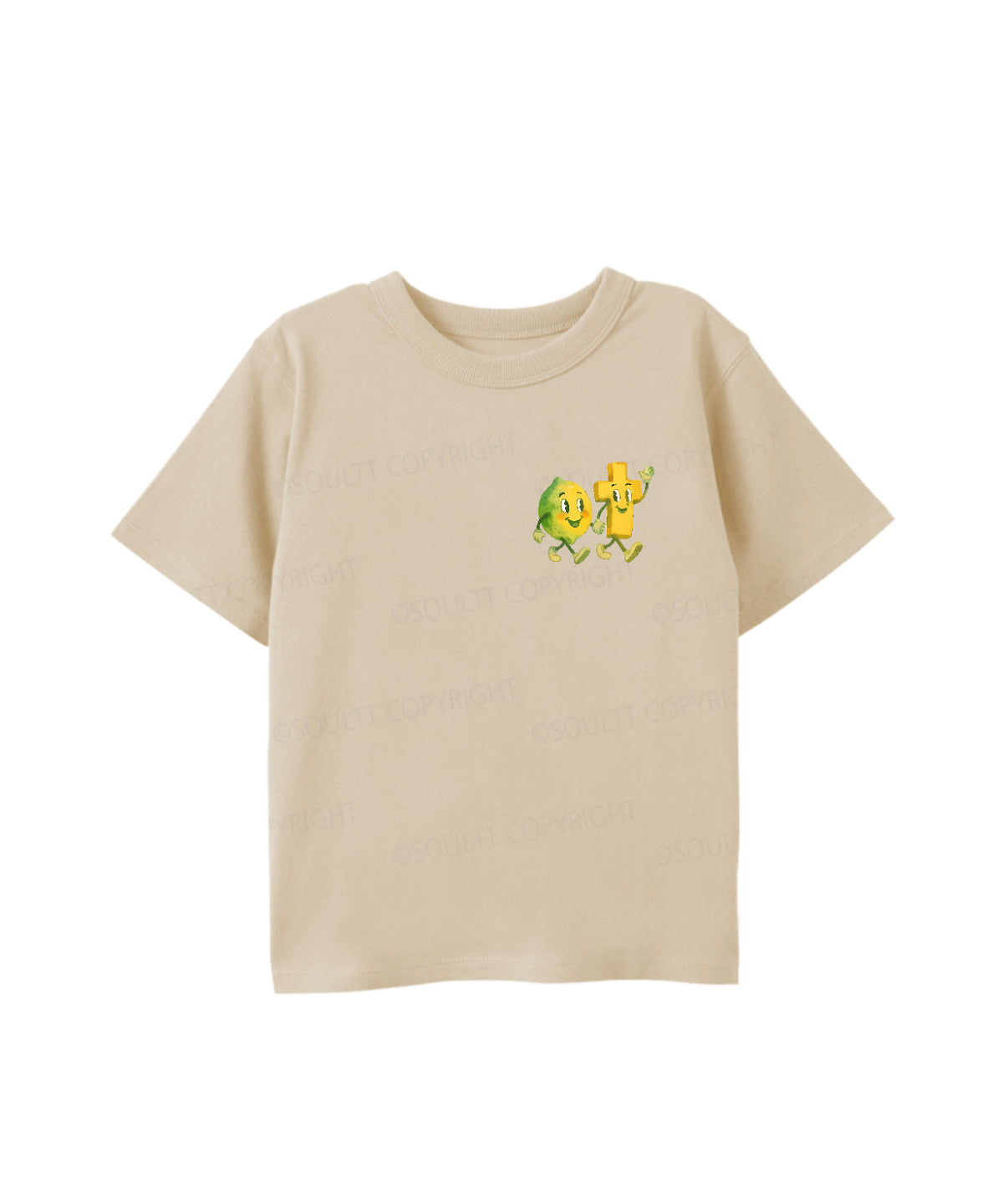 Kids Life Gave Me Some Lemons Double Sided Cotton Christian T-shirt