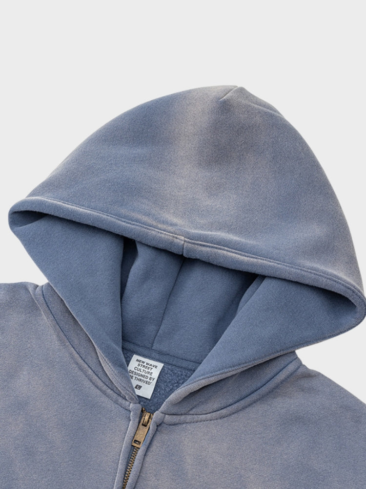 Gradient Washed Hoodie