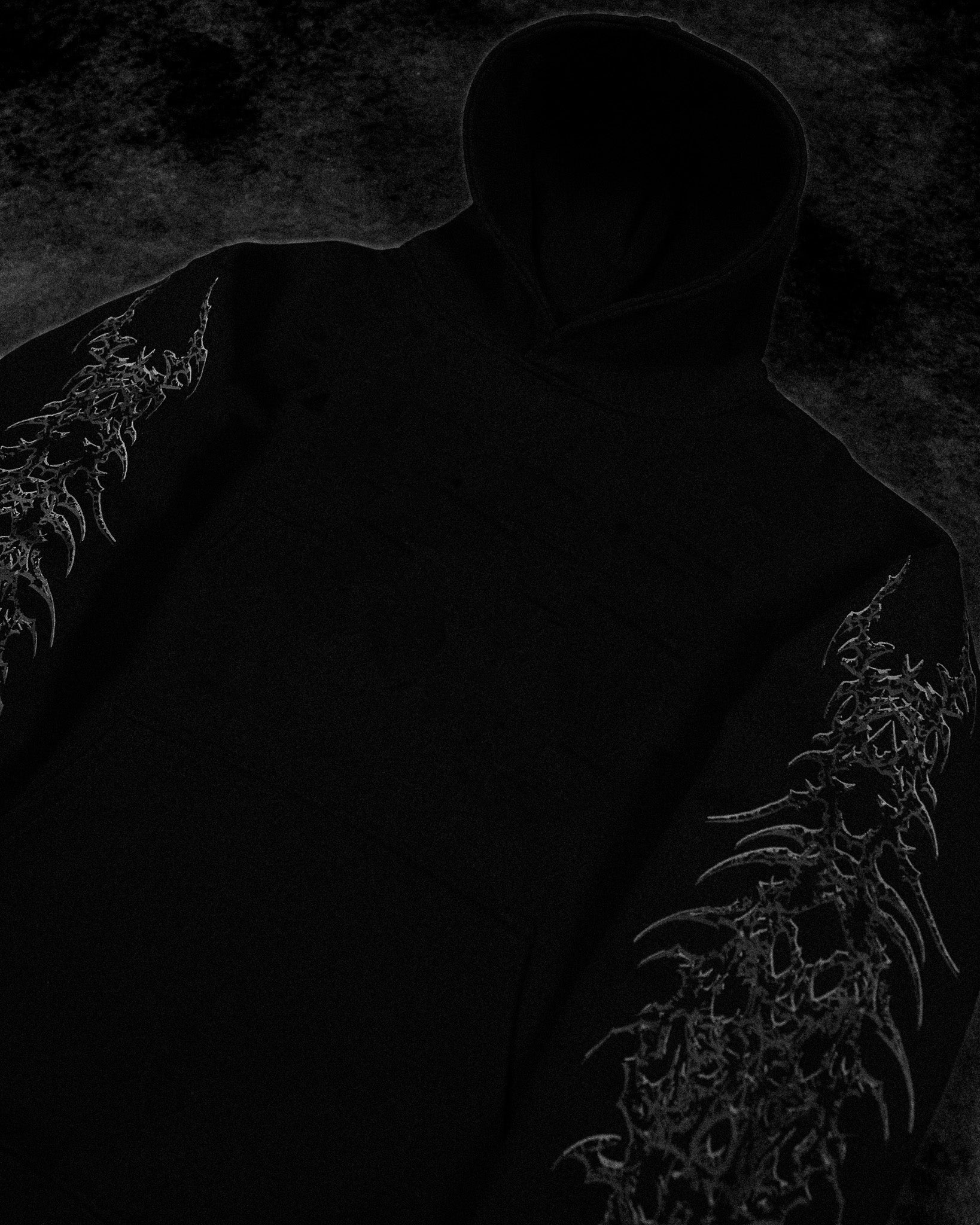 Dragon Soul Oversized pullover hoodie [MIDNIGHT]