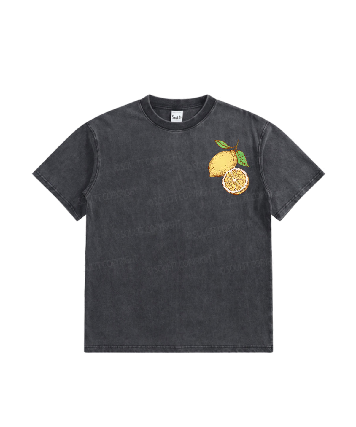 Kids Life Gave Me Some Lemons Double Sided Washed Christian T-shirt