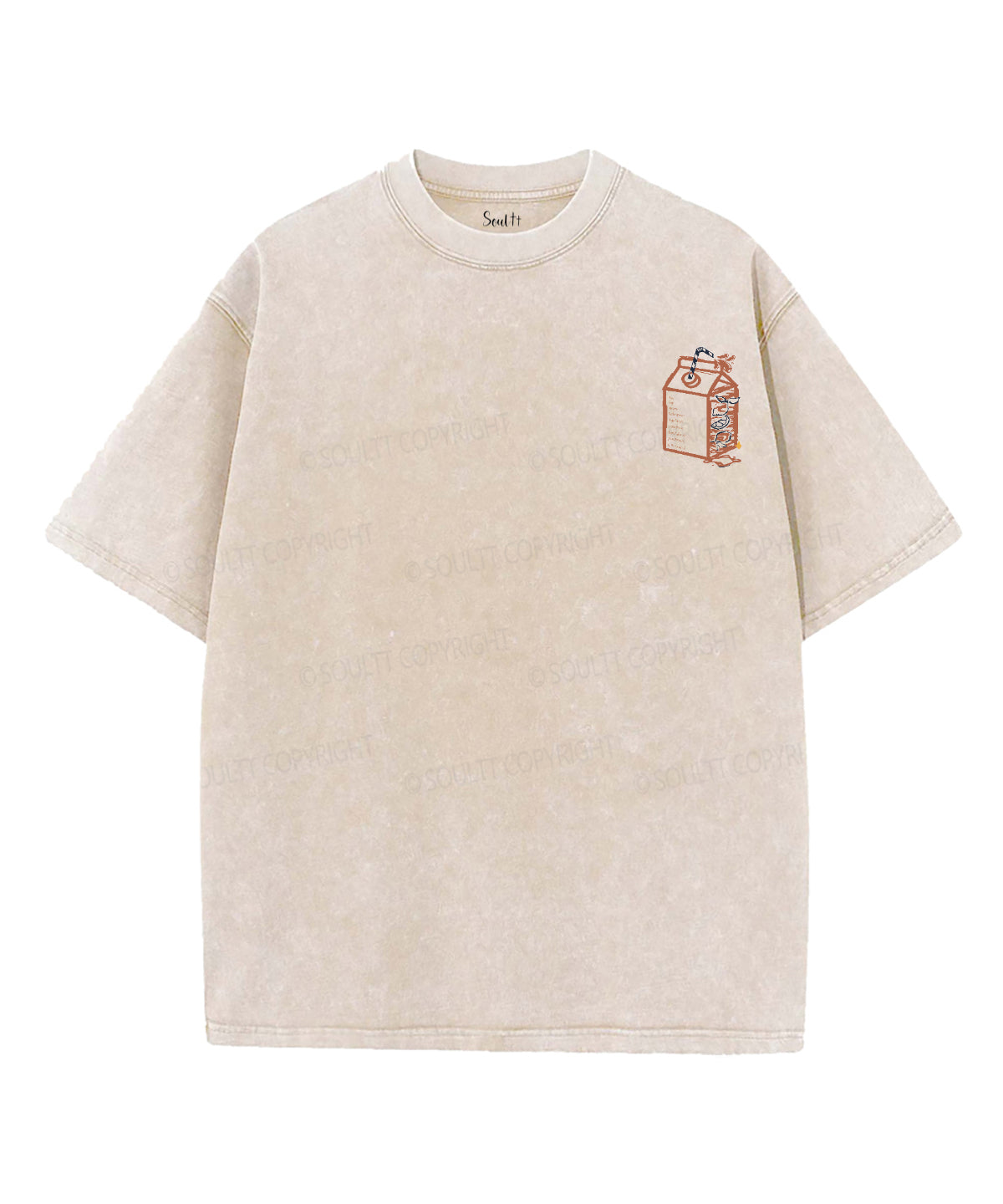 Fruit Of The Spirit Double Sided Unisex Washed Christian T-shirt