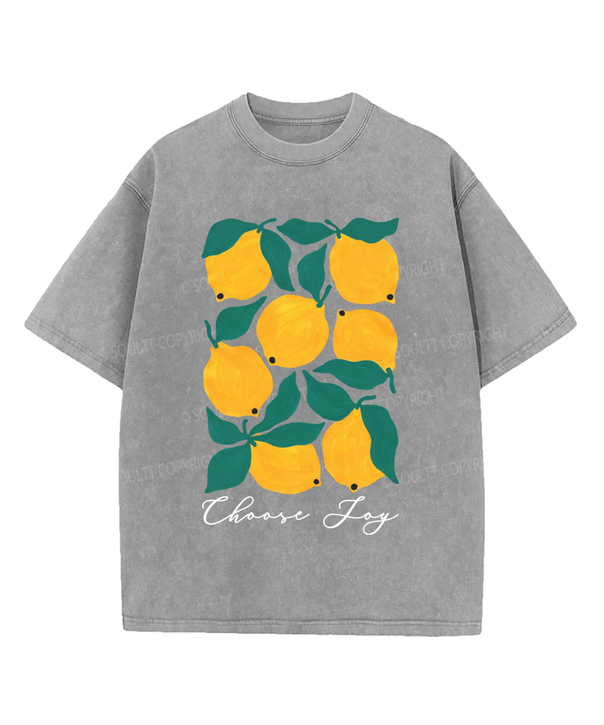 Choose Joy Washed Christian T-shirt