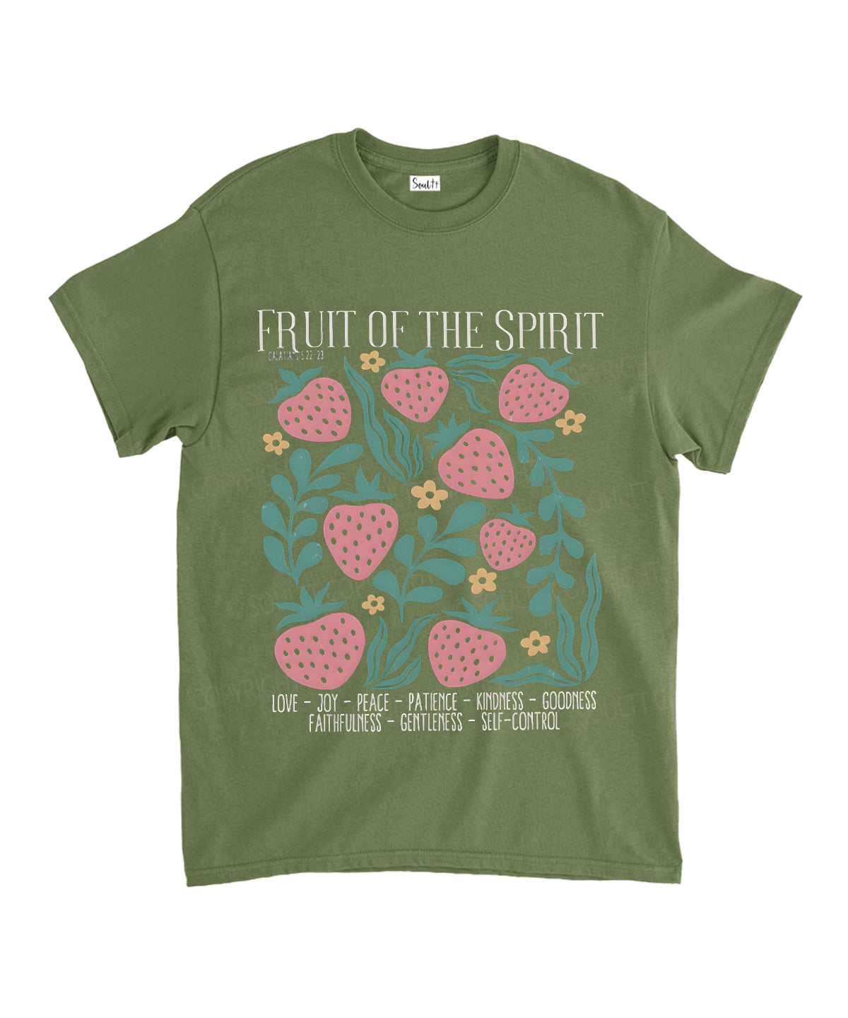 Fruit of the Spirit Unisex Cotton Christian T-Shirt