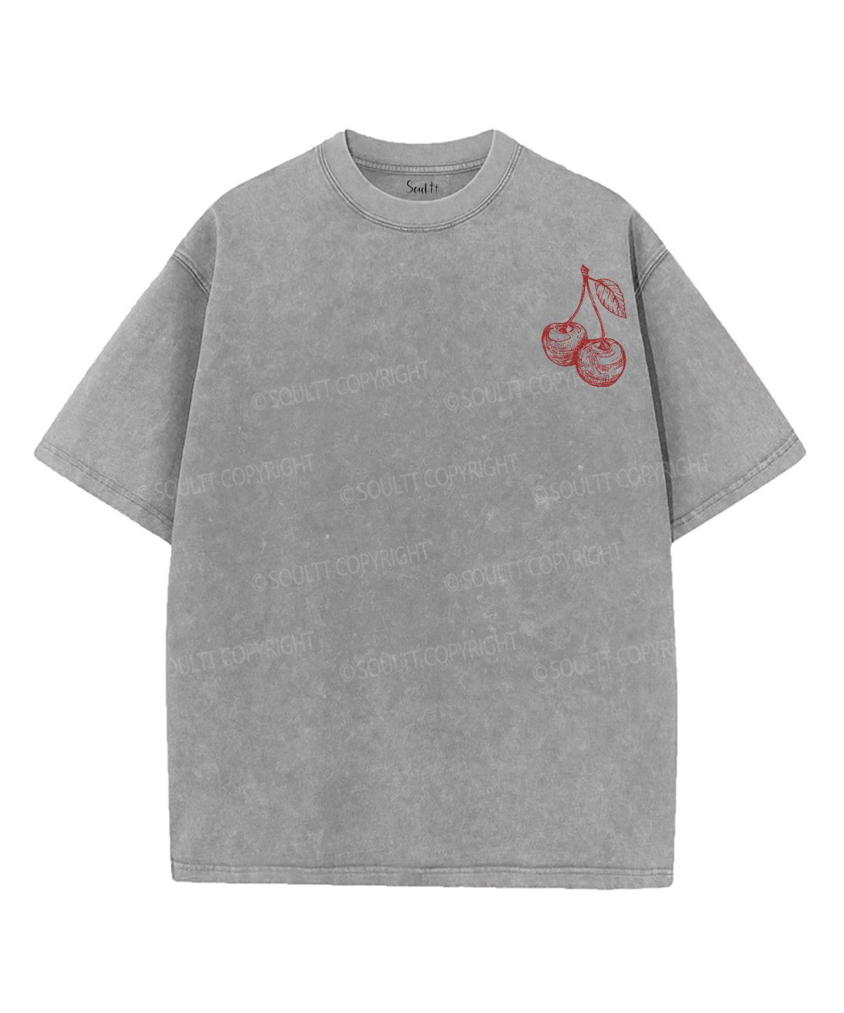 Fruit Of The Spirit Double Sided Unisex Washed Christian T-shirt