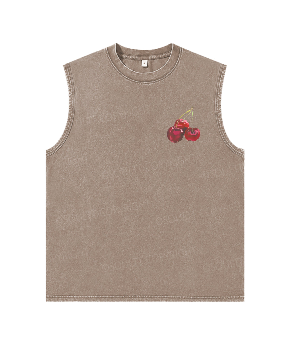 Fruit Of The Spirit Double Sided Unisex Washed Sleeveless Christian Tank Top