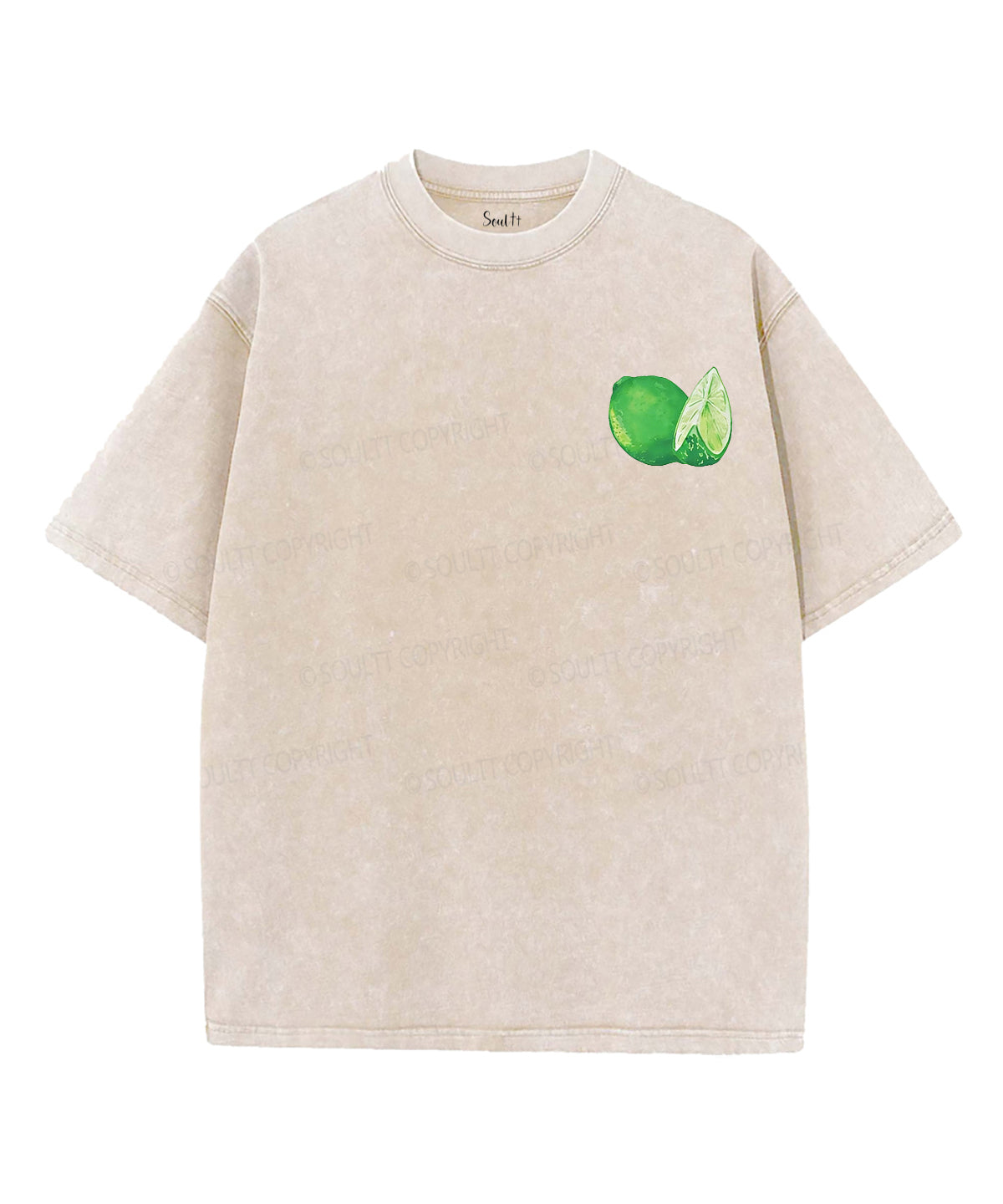 Fruit Of The Spirit Double Sided Unisex Washed Christian T-shirt