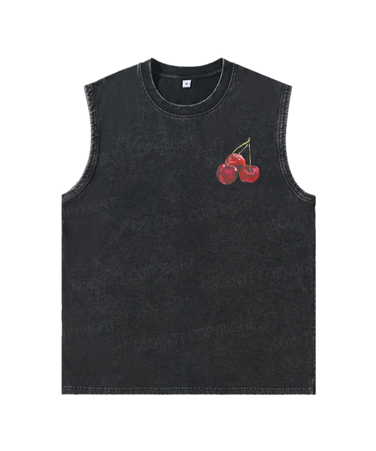 Fruit Of The Spirit Double Sided Unisex Washed Sleeveless Christian Tank Top