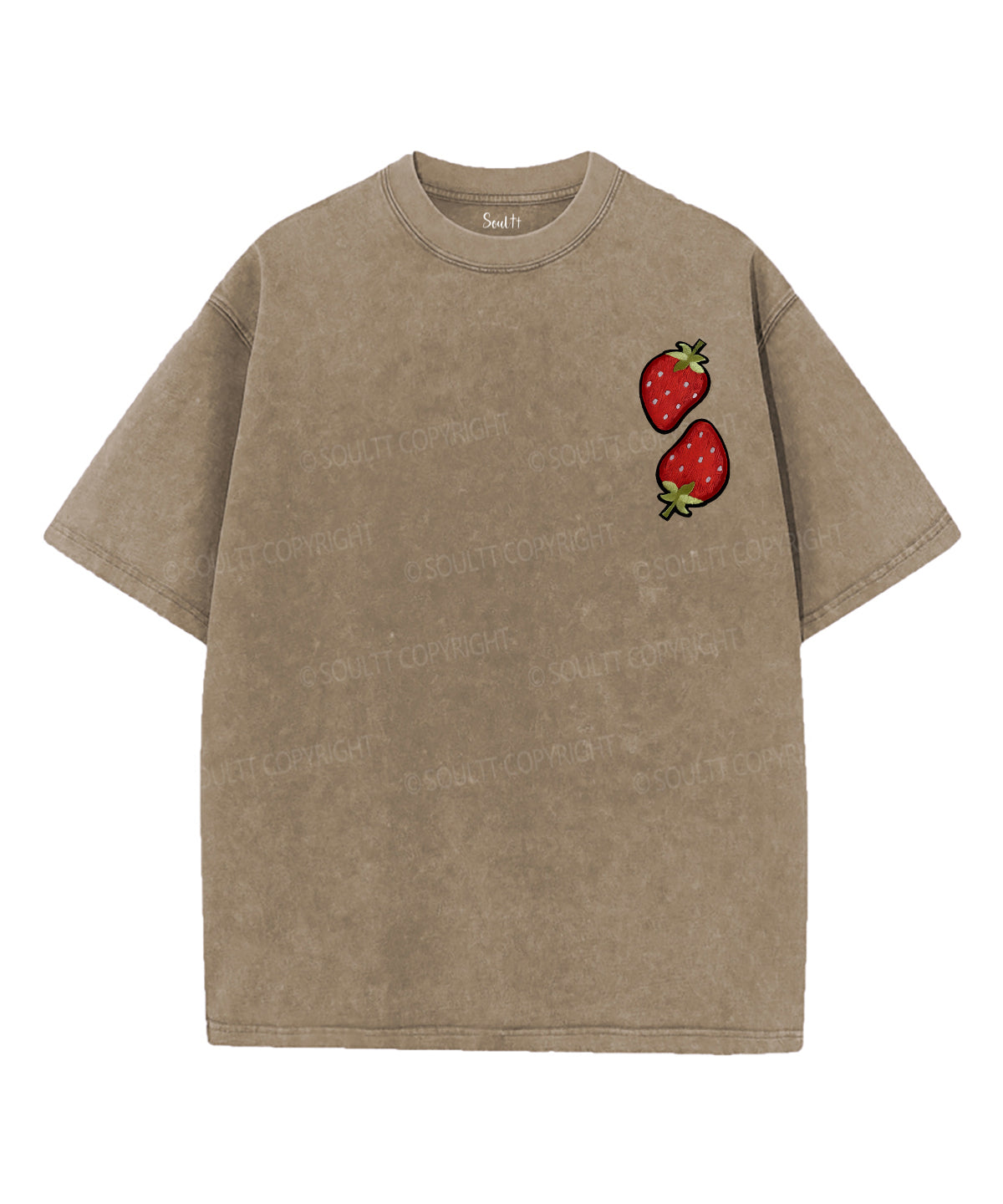 Fruit Of The Spirit Double Sided Unisex Washed Christian T-shirt
