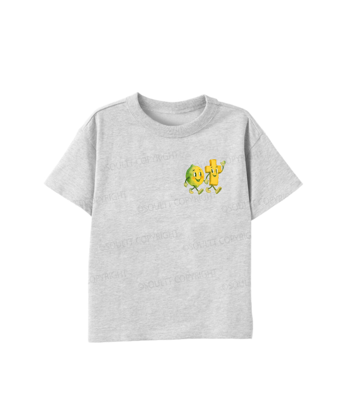 Kids Life Gave Me Some Lemons Double Sided Cotton Christian T-shirt