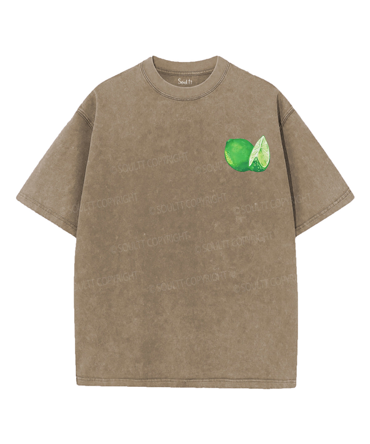 Fruit Of The Spirit Double Sided Unisex Washed Christian T-shirt