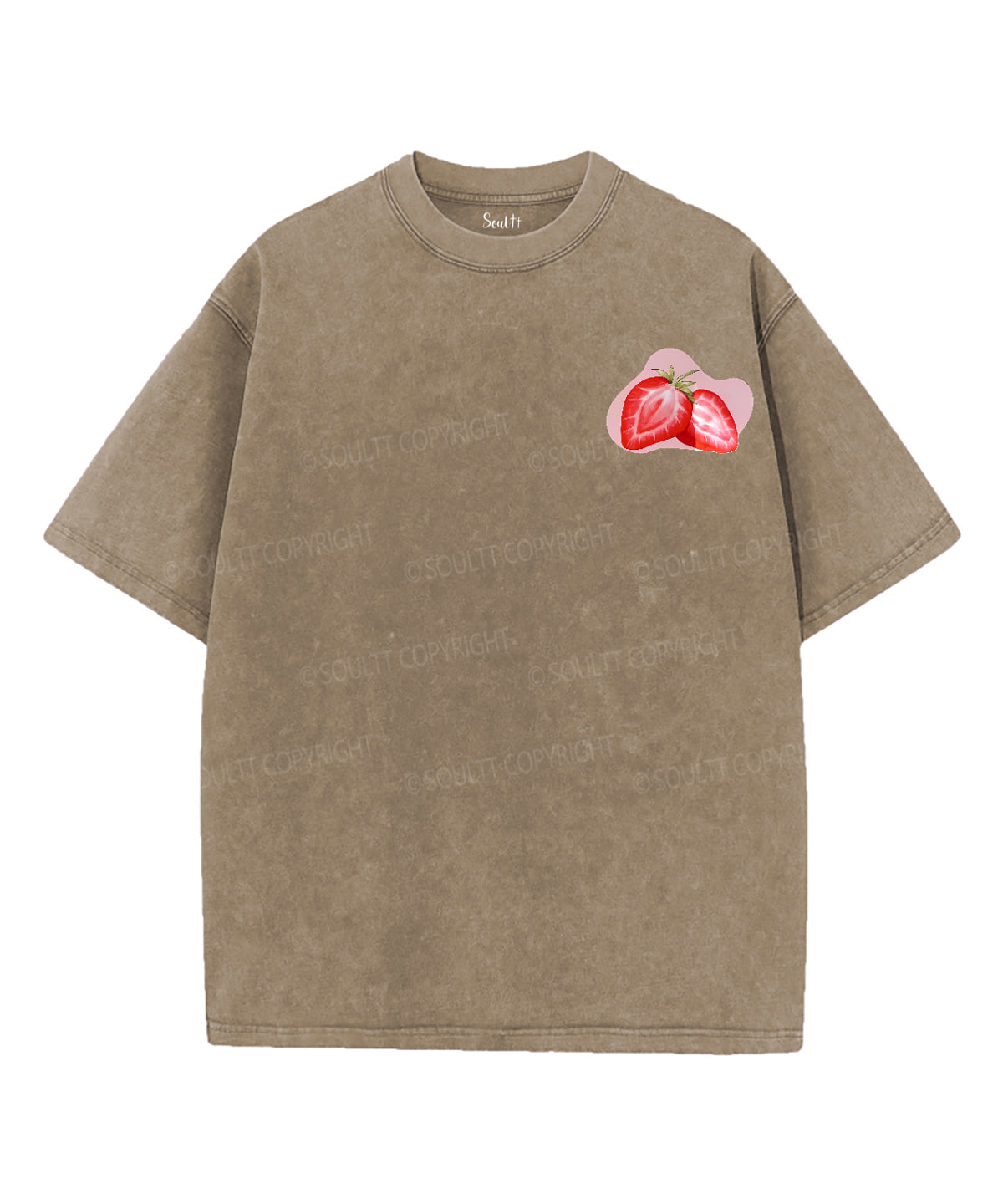 Fruit Of The Spirit Double Sided Unisex Washed Christian T-shirt
