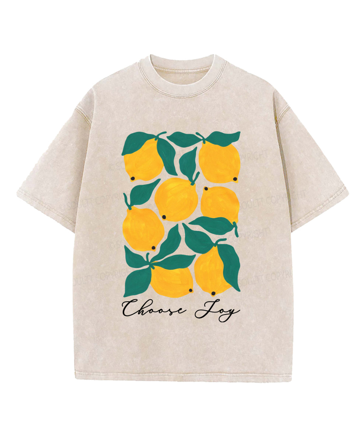 Choose Joy Washed Christian T-shirt