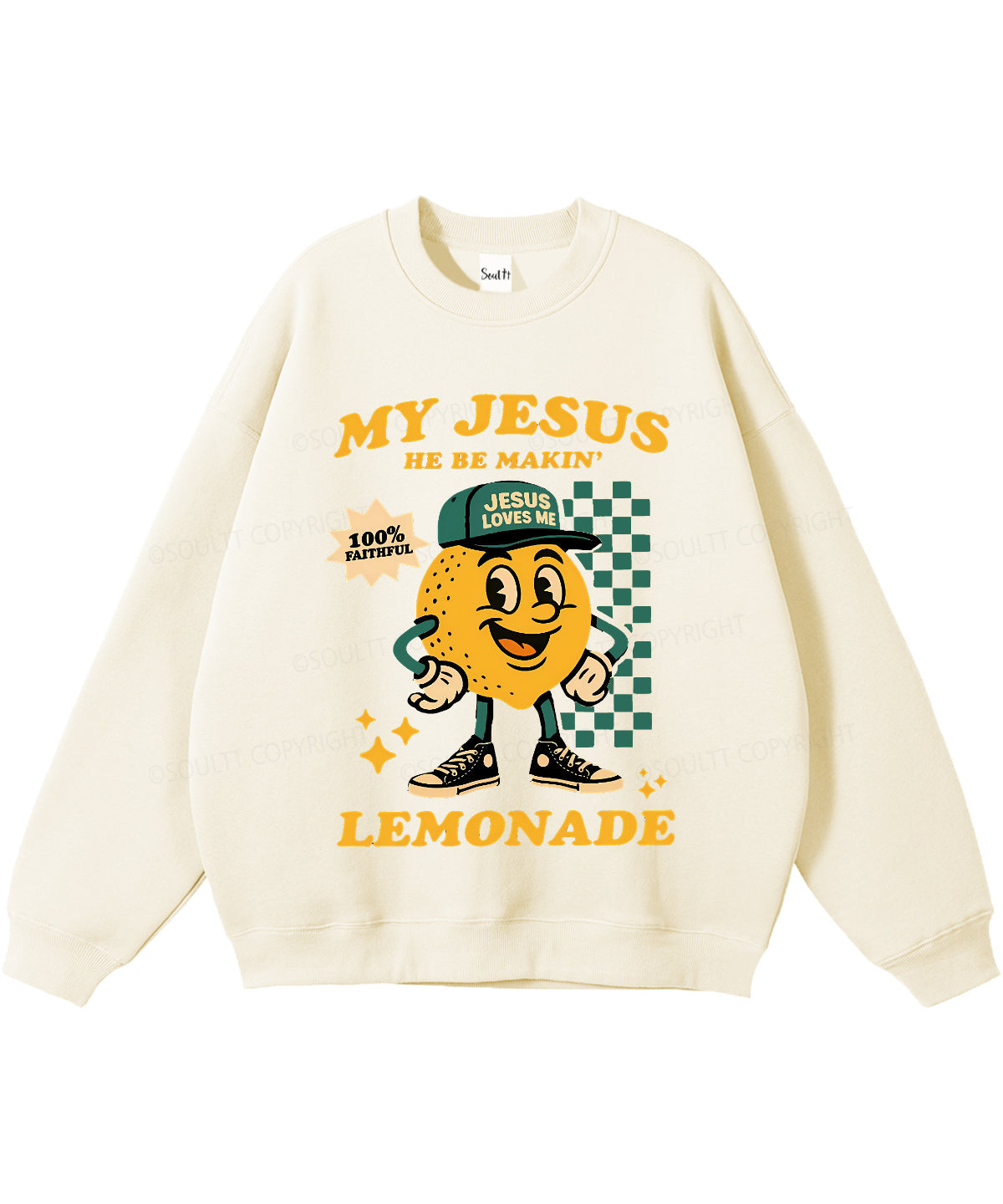 Life Gave Me Some Lemons Double Sided Christian Sweatshirt
