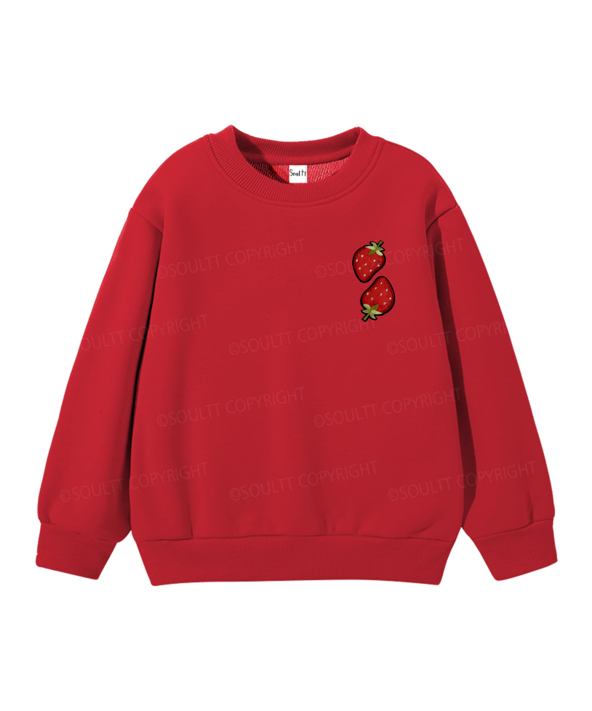 Kids Fruit Of The Spirit Double Sided Christian Sweatshirt