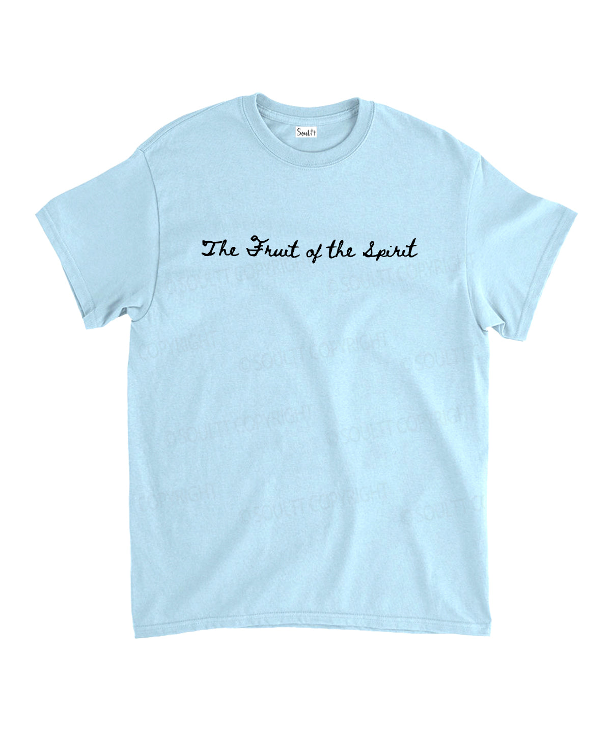 Fruit Of The Spirit Double Sided Unisex Cotton Christian T-Shirt