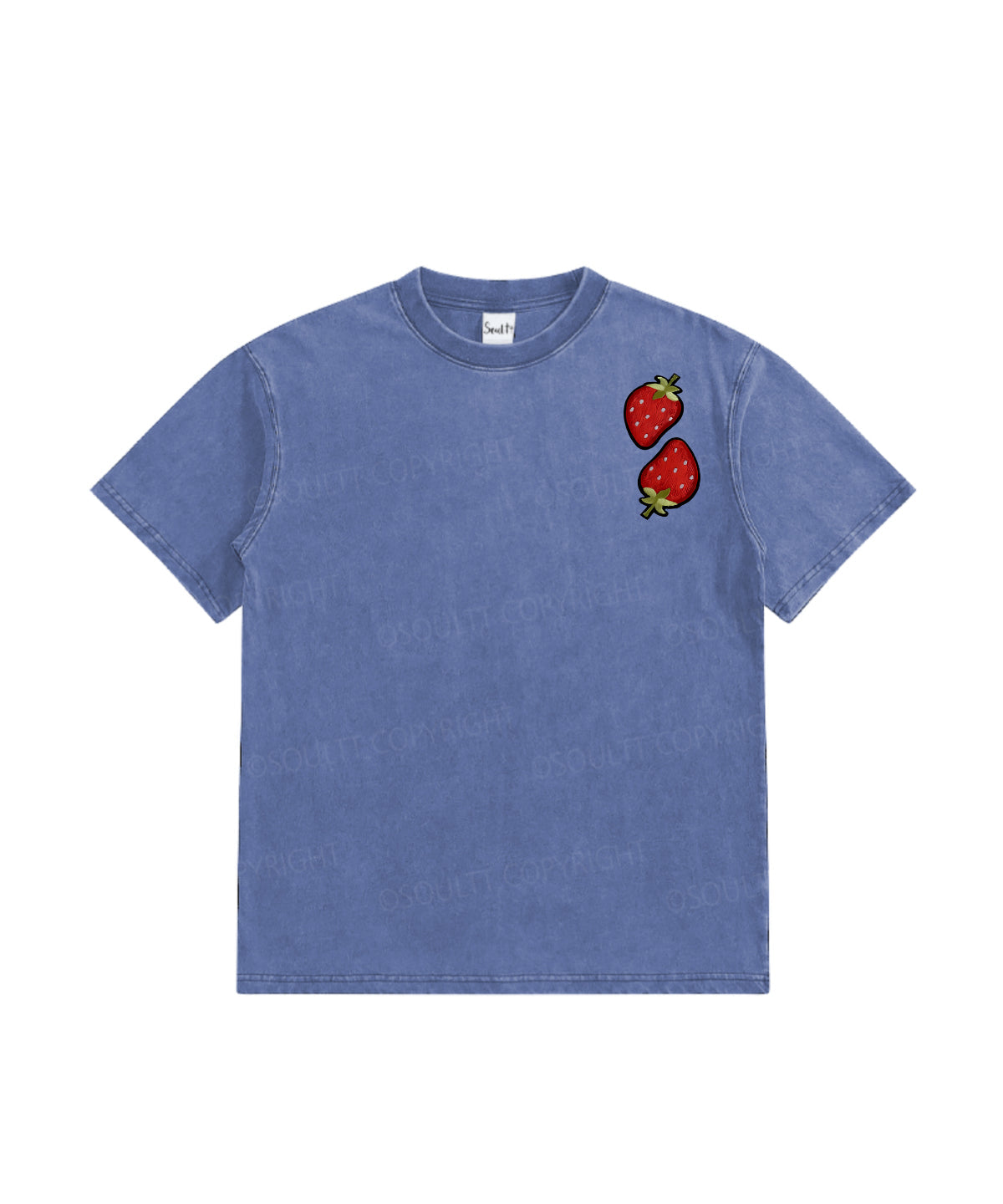 Kids Fruit Of The Spirit Double Sided Washed Christian T-shirt