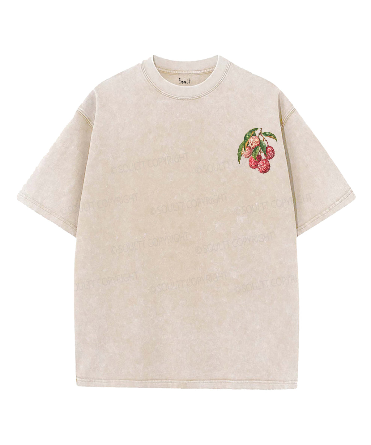 Fruit Of The Spirit Double Sided Unisex Washed Christian T-shirt