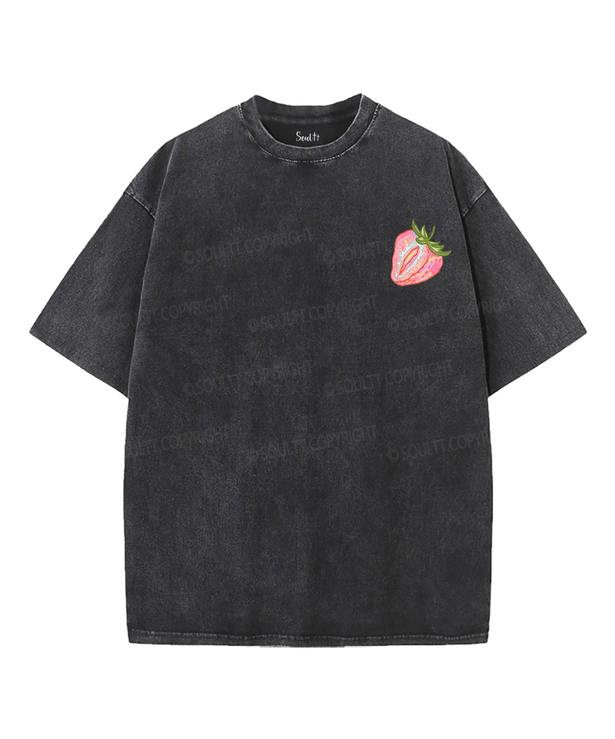 Fruit Of The Spirit Double Sided Unisex Washed Christian T-shirt