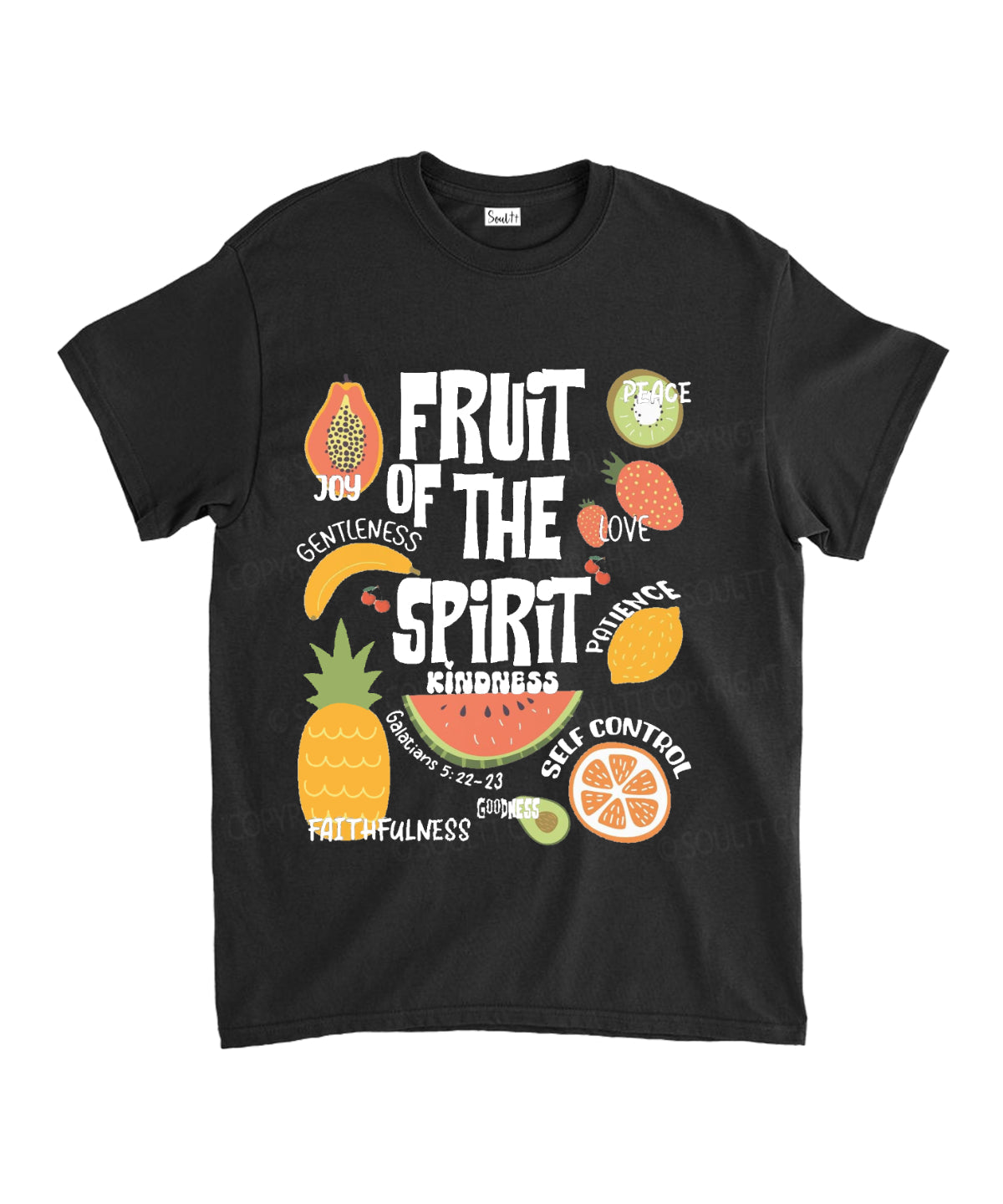 Fruit of the Spirit Unisex Cotton Christian T-Shirt