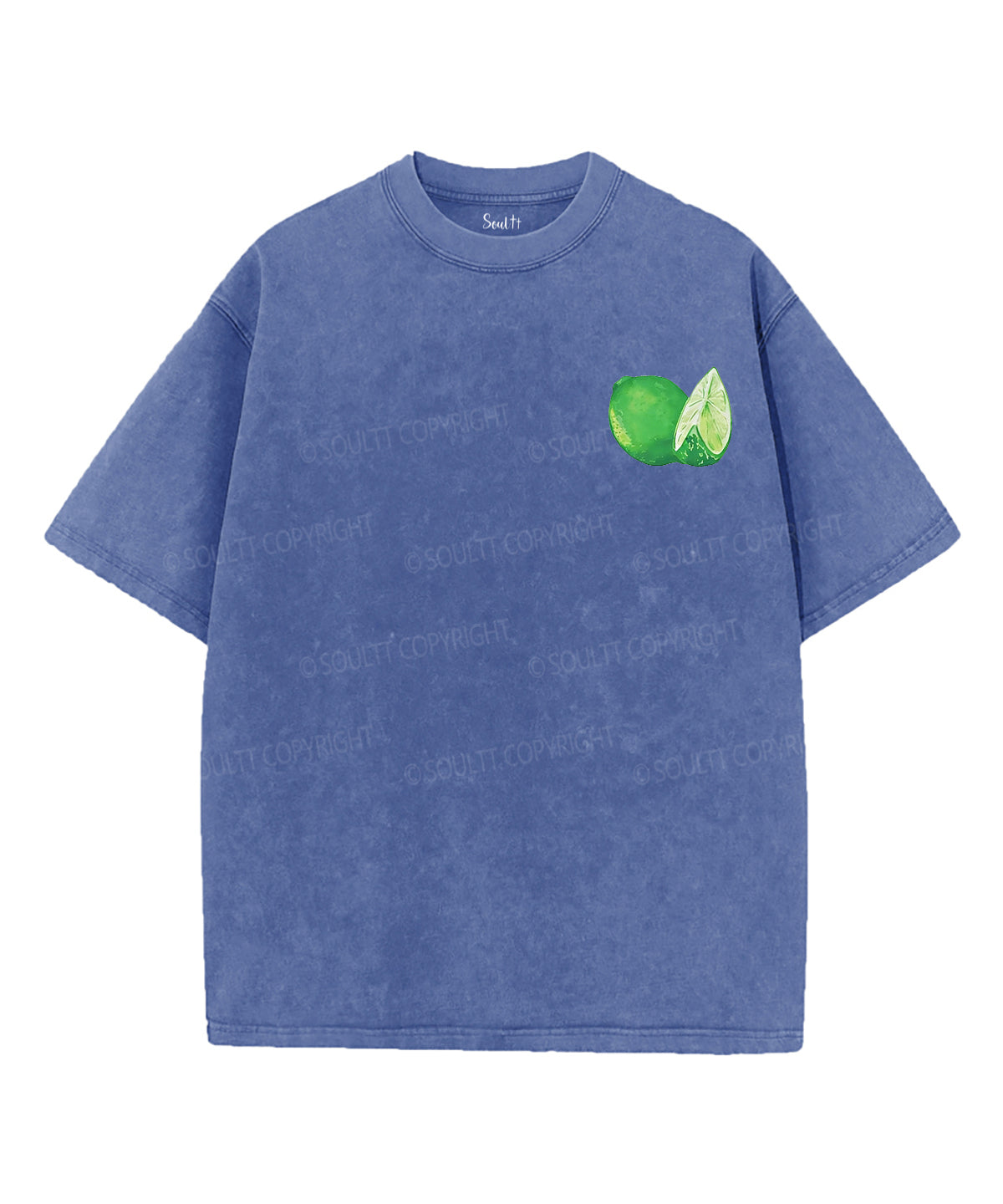 Fruit Of The Spirit Double Sided Unisex Washed Christian T-shirt