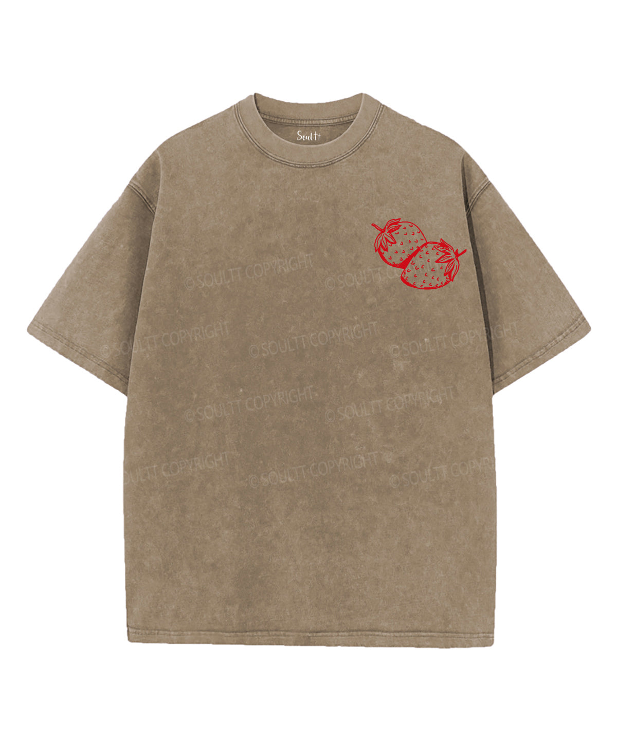 Fruit Of The Spirit Double Sided Unisex Washed Christian T-shirt