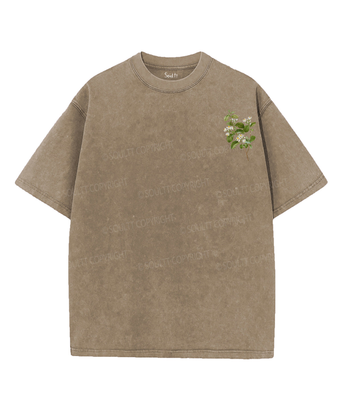 Fruit Of The Spirit Double Sided Unisex Washed Christian T-shirt