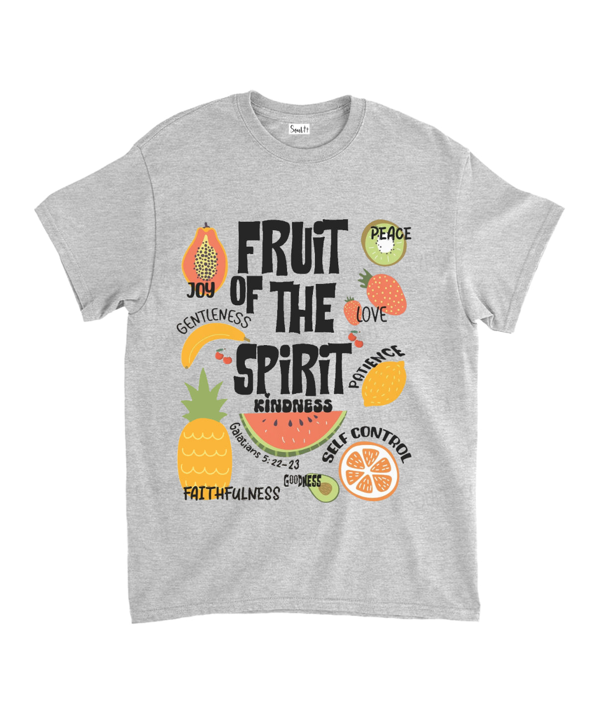 Fruit of the Spirit Unisex Cotton Christian T-Shirt