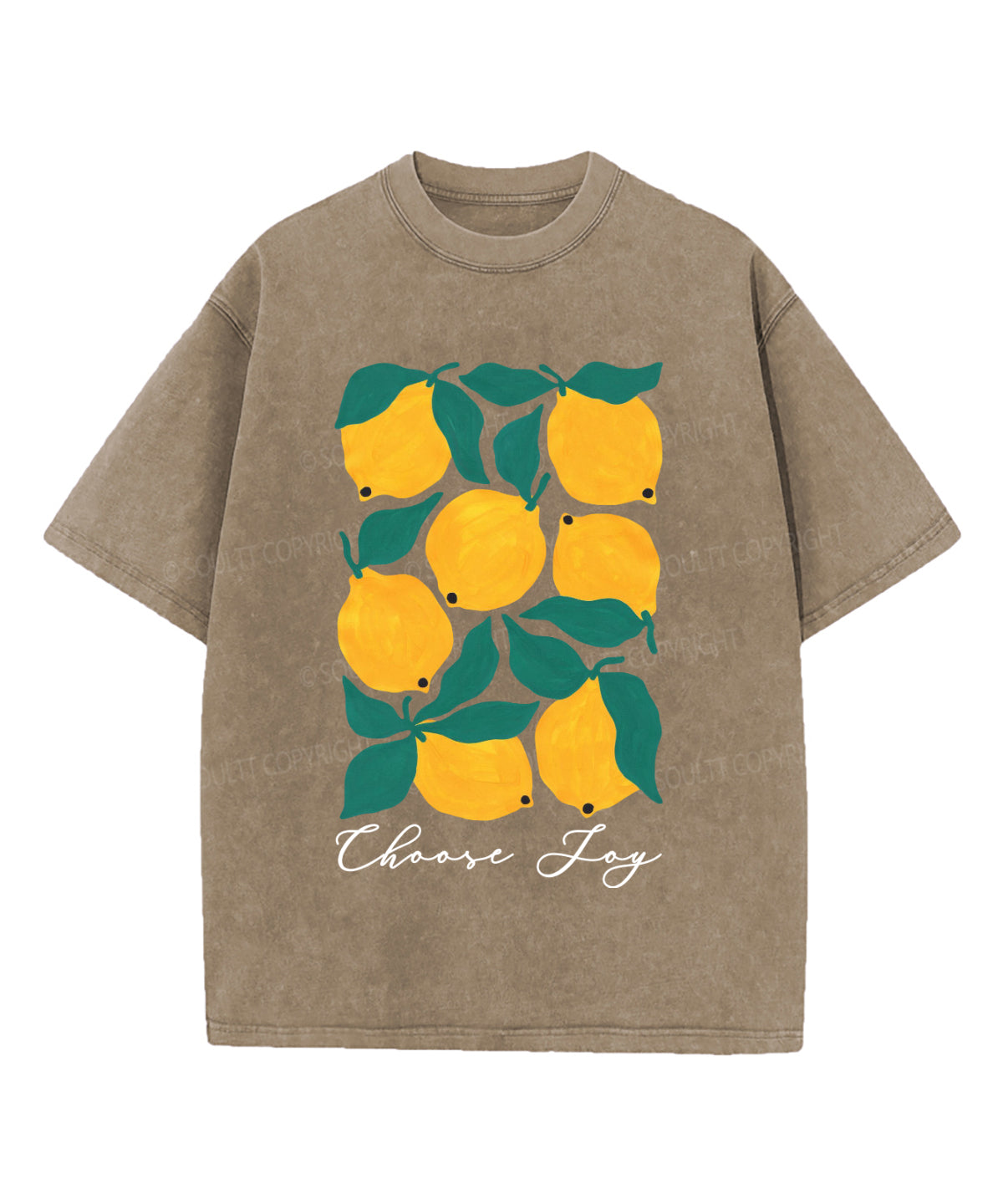 Choose Joy Washed Christian T-shirt