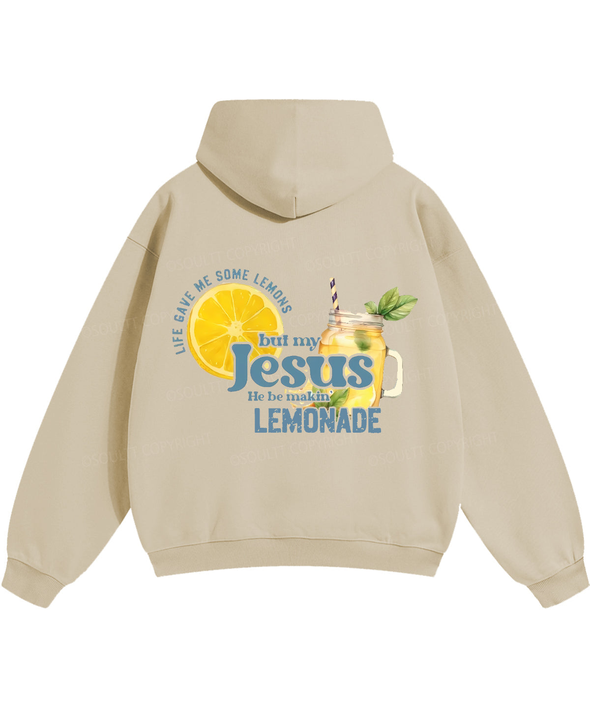Life Gave Me Some Lemons Double Sided Christian Hoodie