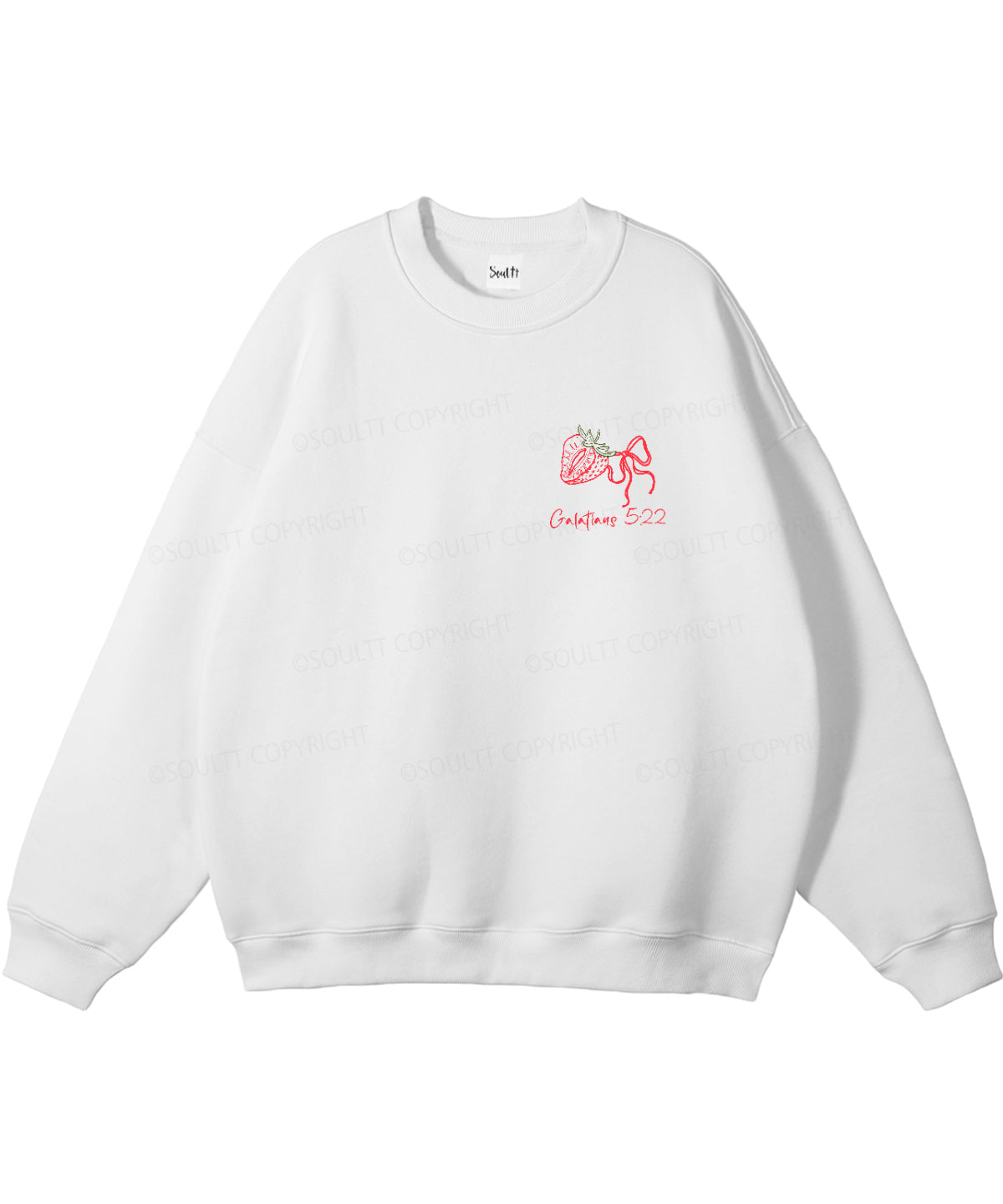 Fruit Of The Spirit Double Sided Christian Sweatshirt